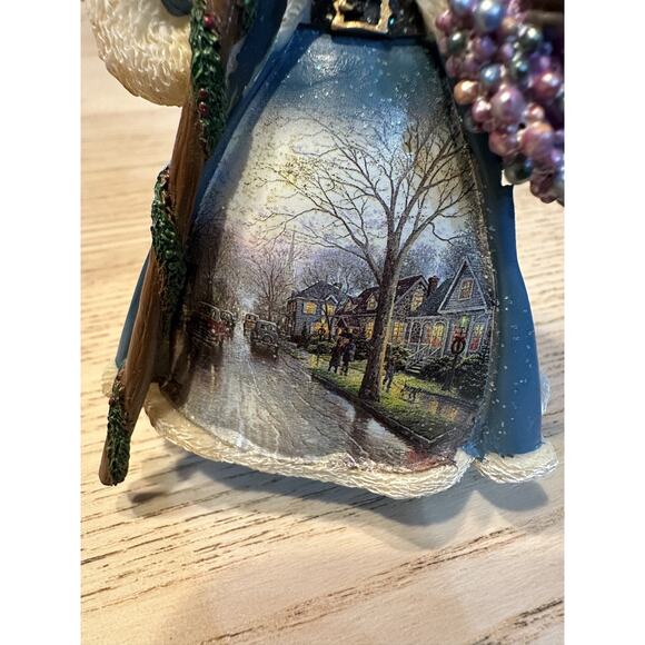 Thomas Kinkade Old World Santa Christmas Journey’s End 4.5” 2003 Ashton Drake - Picture 5 of 5